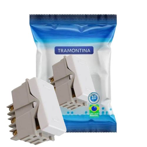 Módulo Interruptor Intermediário 10a Branco Liz Tramontina