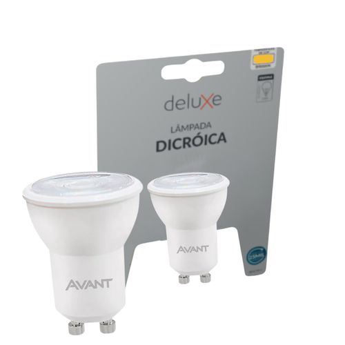 Lâmpada Mini Dicroica 4w 3000k Led Mr11 Gu10 Bivolt