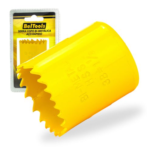 Serra Copo Bi-metálica 38mm Aço Rápido 1/2