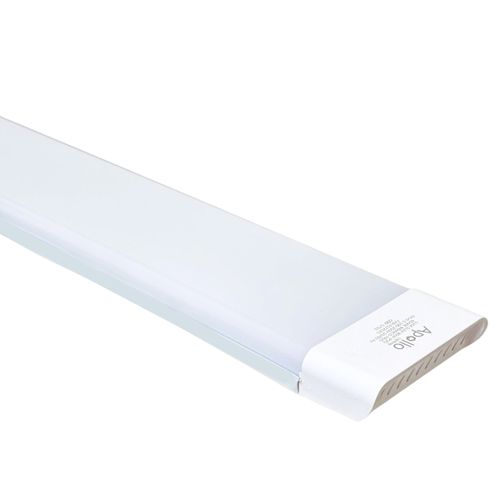 Luminária Led Linear Slim 120cm 6500k 80w Bivolt Completa