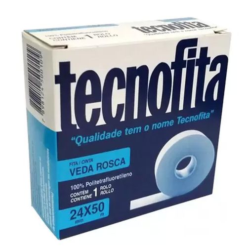 Fita Veda Rosca 3/4 Pol 18mm 10 metros