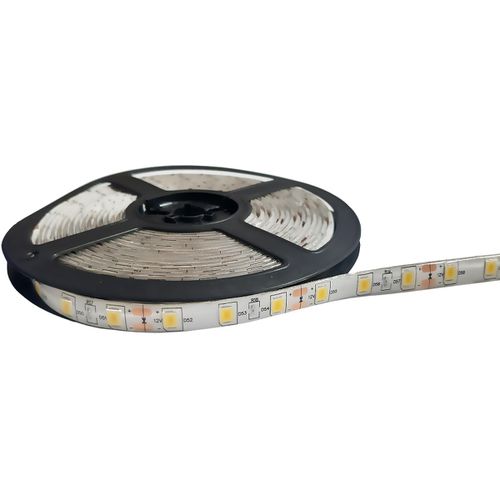 Fita Led 60 LED 5050 3000K 12v Branco Quente Ip65