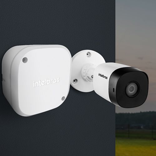 Caixa de Passagem Para CFTV Branca VBOX 1100 Intelbras | Broketto