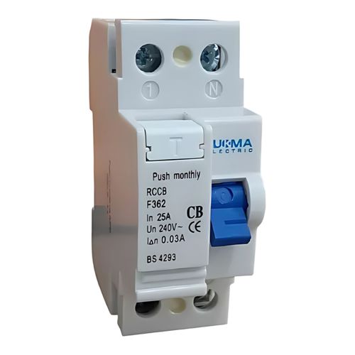 Interruptor Diferencial Dr 25a Bipolar Lukma