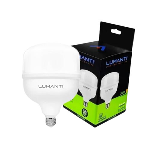 Lâmpada Led Bulbo Alta Potência 50w 3000k Luz Quente Bivolt