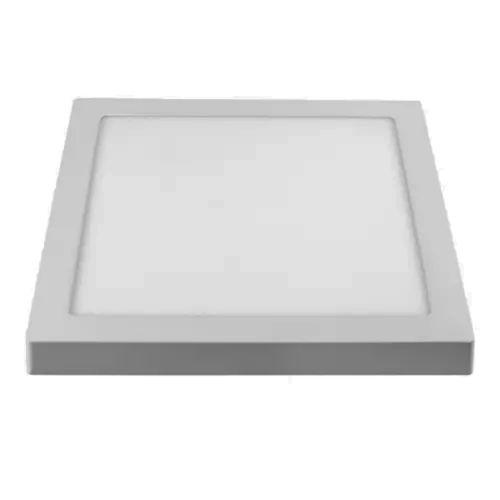 Painel Plafon Led Sobrepor Quadrado 4000k 24w Bivolt