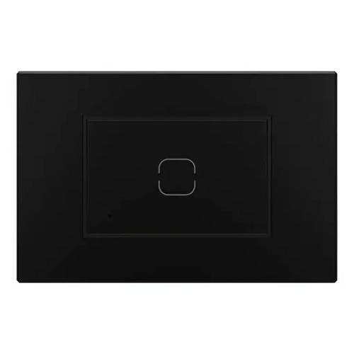 Interruptor Inteligente 1 Posto Zigbee Carbon Black Aura Margirius