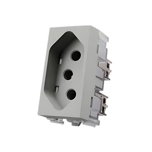 Módulo Tomada 2P+T 20A 250V Níquel Aura Margirius