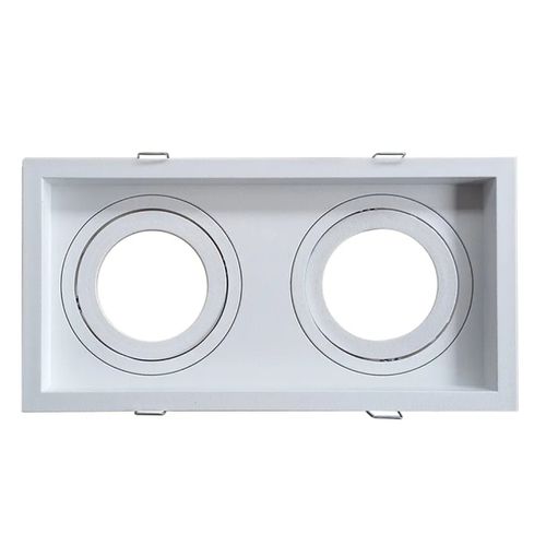 Spot De Embutir Mr16 Dicroica Duplo Recuado