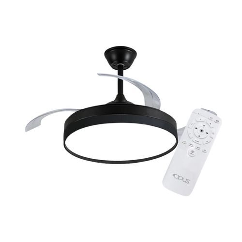 Ventilador De Teto Air Basic Retrátil Preto Bivolt