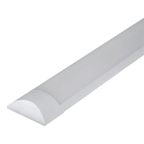 Luminária Sobrepor Linear Slim Led Tubular 120cm 40W 6500K