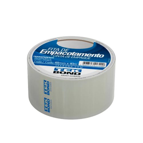 Fita Transparente Para Embalagem 48x40
