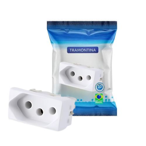 Módulo Tomada 2p+t 20a Branco Liz Tramontina