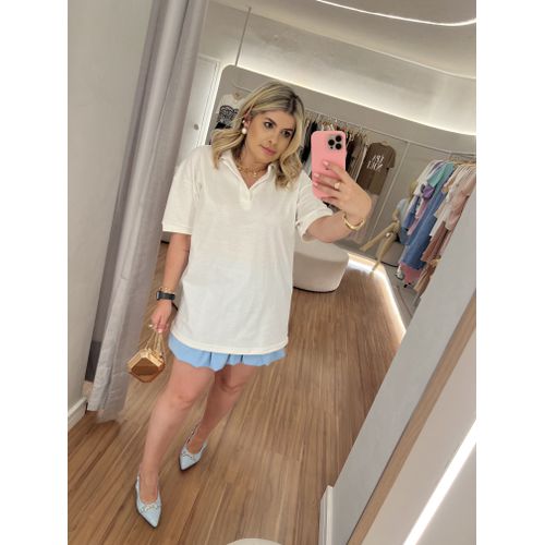T-Shirt Over Gola Polo - BY JÉSSICA PIERI