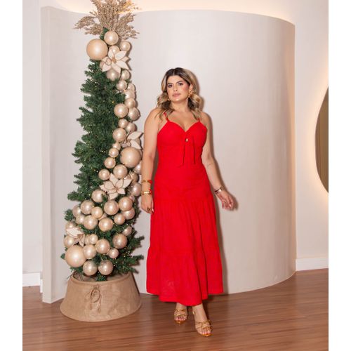 Vestido Lilian Vermelho - BY JÉSSICA PIERI