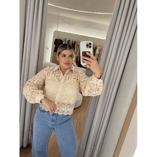 Camisa Rubi Nude - BY JÉSSICA PIERI