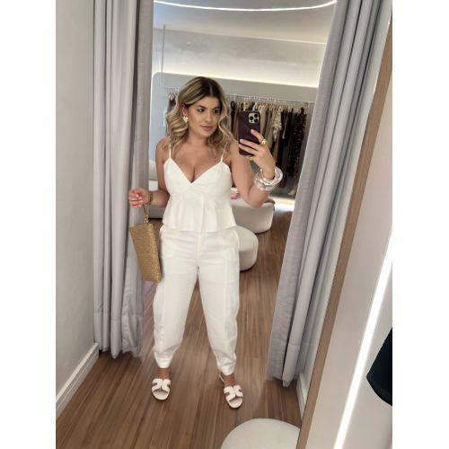 Conjunto Renata Off White - BY JÉSSICA PIERI