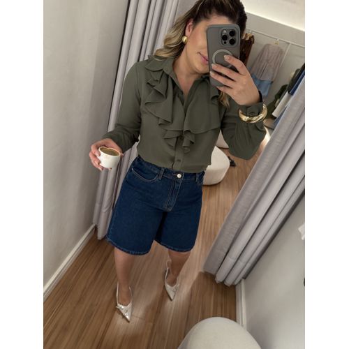 Camisa Tati Verde - BY JÉSSICA PIERI