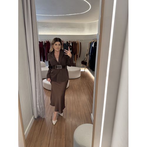 Blazer Camille Marrom - BY JÉSSICA PIERI