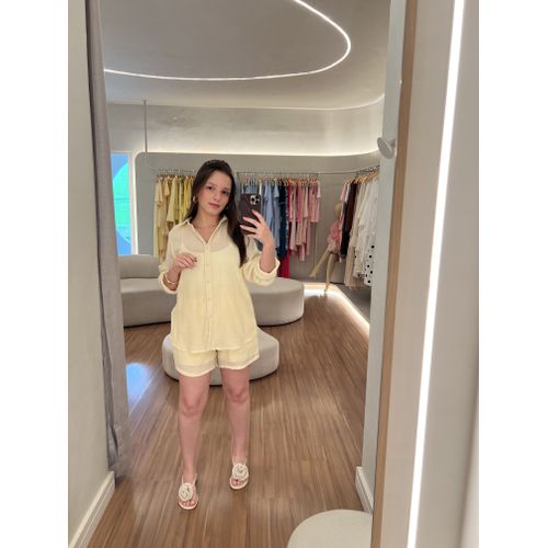 Conjunto Camelia Amarelo Manteiga - BY JÉSSICA PIERI