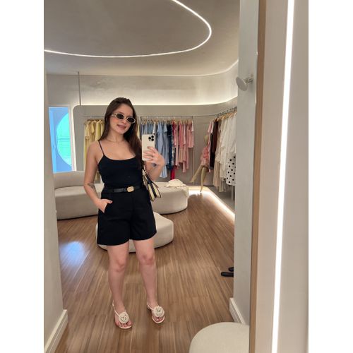 Shorts Acacia Preto - BY JÉSSICA PIERI