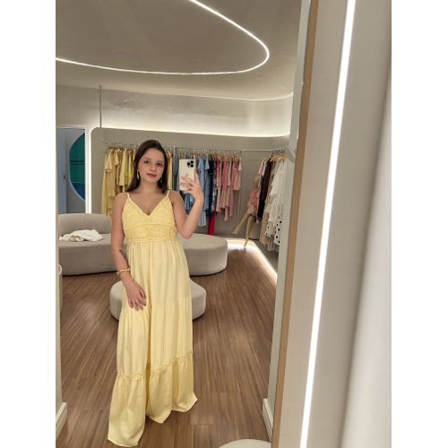 Vestido Valentina Amarelo - BY JÉSSICA PIERI