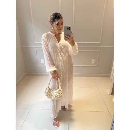 Chemise Leona Off White - BY JÉSSICA PIERI