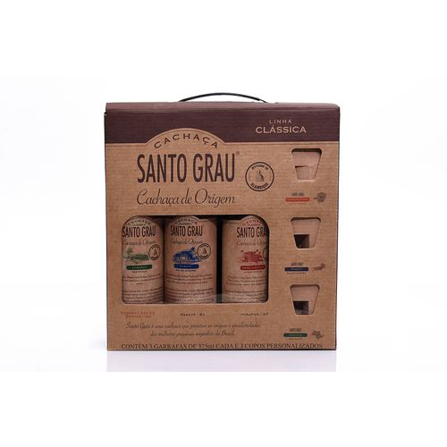 Kit Santo Grau Cachaças de Origem - Cachaça Barra Grande