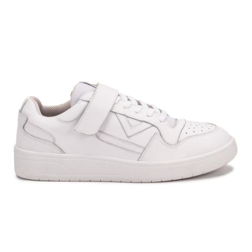 Tênis Casual Napa Branco Feminino em Couro Legitimo - 2272ABRANCO - Loja Burke