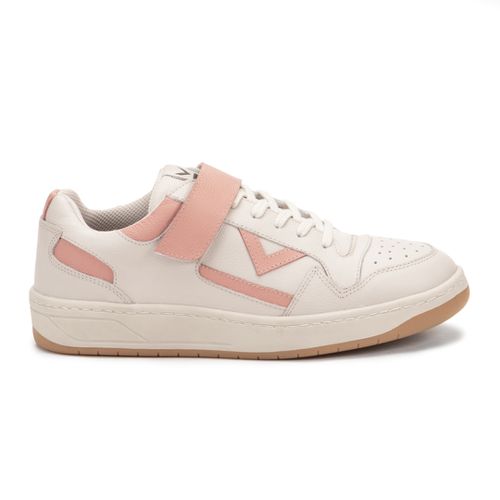 Tênis Napa Off White Rose Feminino em Couro Legitimo - 2272CROSE - Loja Burke