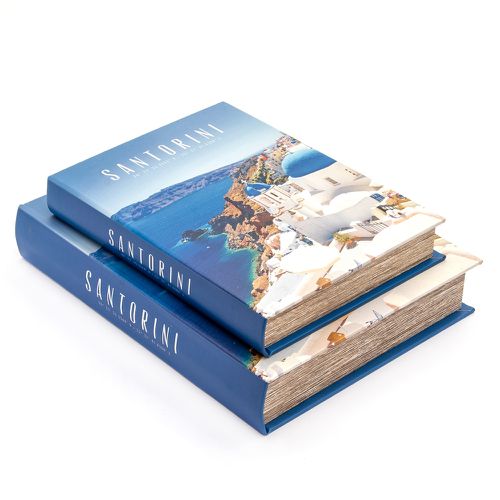 Conjunto De Caixa Livro Santorini