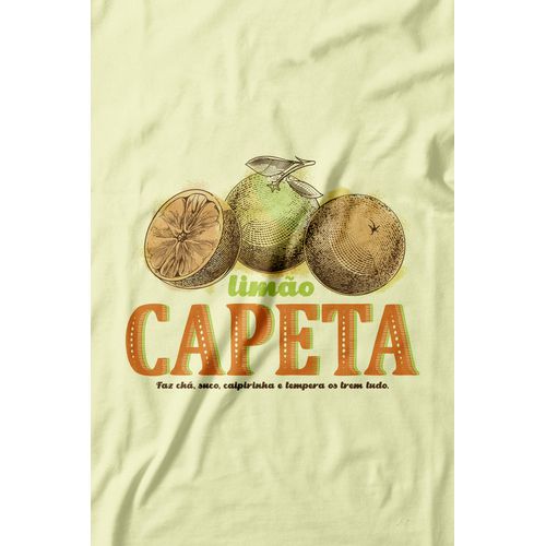 Camiseta Limão Capeta. 100% algodão, 100% Minas Gerais.