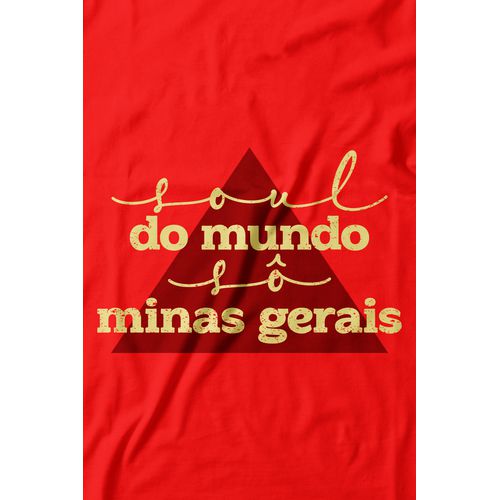 Camiseta Alma Mineira. 100% algodão, 100% Minas Gerais.