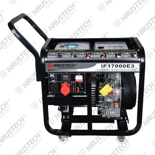 GERADOR DE ENERGIA HAUSTECH 12KVA DIESEL ABERTO 127/220V