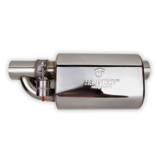 Abafador Escapamento Valvetronic em I Universal Haustech 330mm - 2,5 Pol.