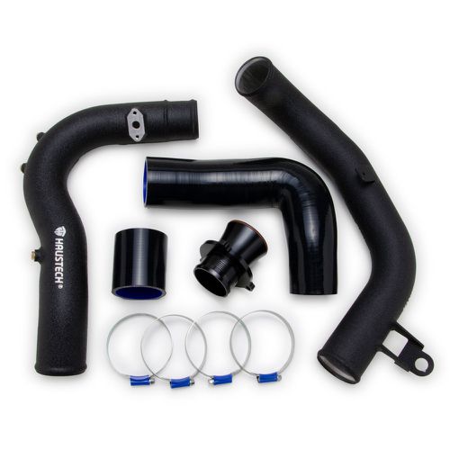 Charge Pipe e Boost Pipe com Muffler Delete Golf GTI MK7 , Audi A3 S3 8V Haustech Motorsports 