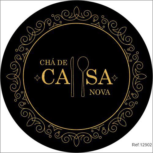 Painel Chá de Casa Nova Em Tecido 1,50x1,50 c/elás... - Criare Painéis