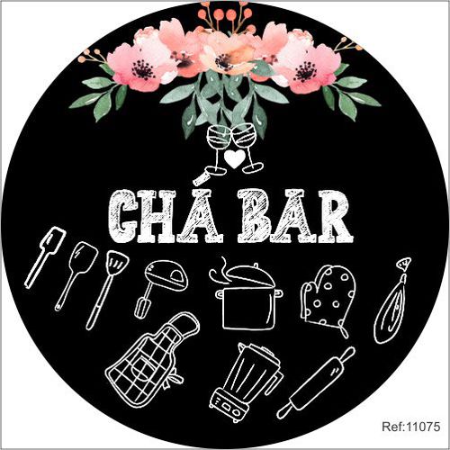Painel Chá Bar Em Tecido 1,50x1,50 c/elástico - Criare Painéis