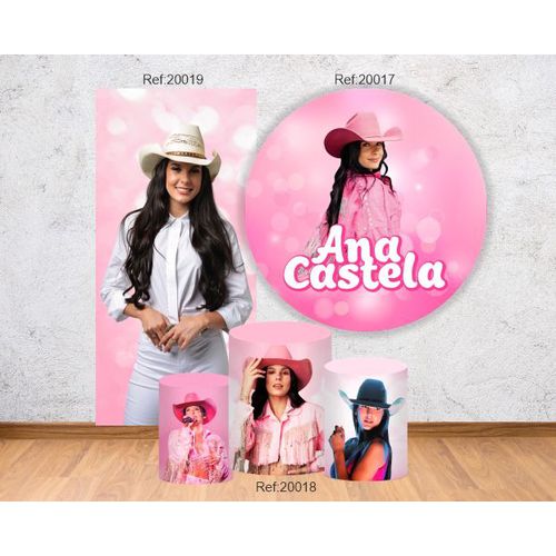 Kit Boiadeira Painel 1,50 + Lateral 1x2 + 3 Cilind... - Criare Painéis