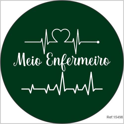 Painel Meio enfermeiro Em Tecido 1,50x1,50 c/elást... - Criare Painéis