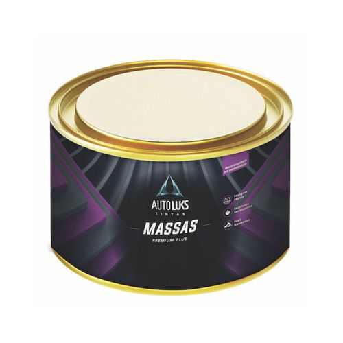 Massa Poliester Plus Premium 750g - Autoluks - CS Tintas