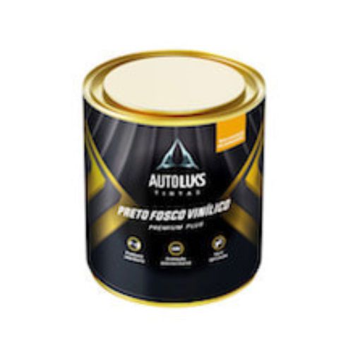 Preto Fosco Vinílico 0,600L - Autoluks - CS Tintas