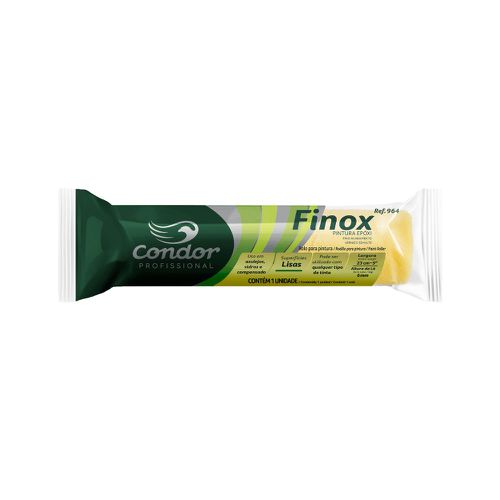 ROLO DE LÃ FINOX 23CM CONDOR [S/S] [964] - CS Tintas
