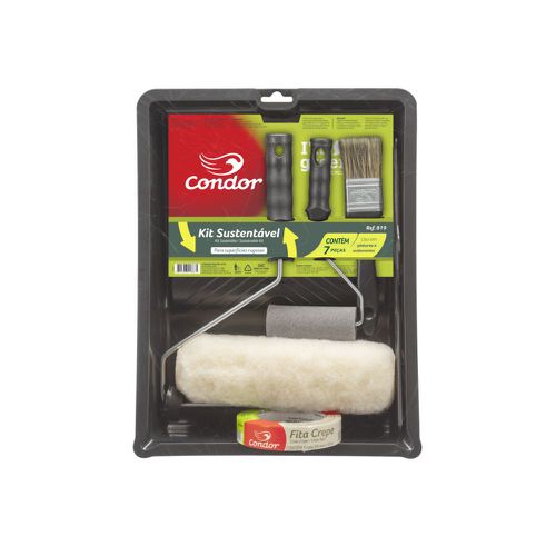 KIT DE PINTURA SUSTENTAVEL 07 PEÇAS CONDOR [819] - CS Tintas