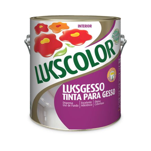 TINTA GESSO E DRYWALL LUKSGESSO [LUKSCOLOR] 3,6L - CS Tintas