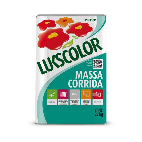 MASSA CORRIDA [LUKSCOLOR] 25KG - CS Tintas