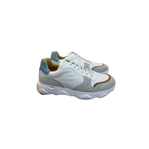 TÊNIS MASCULINO OLÍMPIA DET. AZUL - Diorne | Sapatos Premium