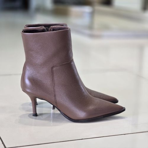 Bota Couro Ester Capuccino - Donna Clô