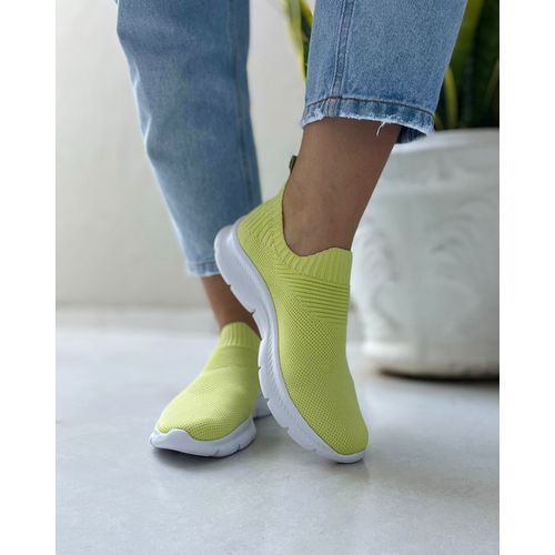 Tênis Malha Knit Lima Levíssimo Slip On