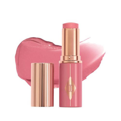  Blush novo Unreal Lip + Cheek Glow Blush Stick with Hyaluronic Acid 